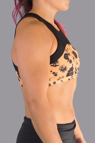 DOUBLE DIPPED SPORTS BRA